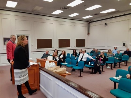 Borer holds inaugural department head meeting at City Hall