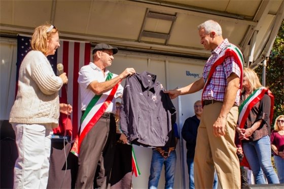 Consorte honored as Italian of the Year at Italian Heritage Festival on West Haven Green