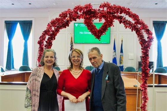 Borer officiates Valentine’s Day wedding