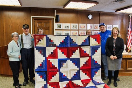West Haven veteran Moe Armstrong receives ‘Quilt of Valor’