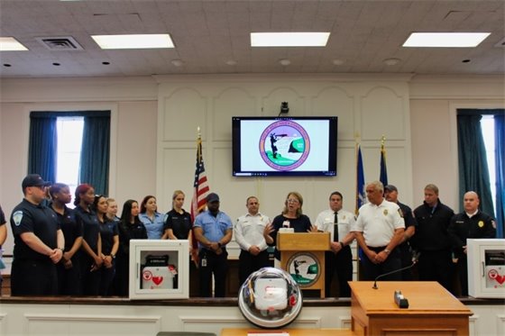 National EMS Week observed; first responders honored, city employees trained in CPR, AED, Narcan