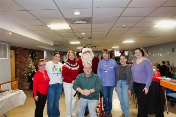 Borer, Santa bring holiday cheer to West Haven Senior Center’s ‘Merry & Bright Holiday Luncheon’