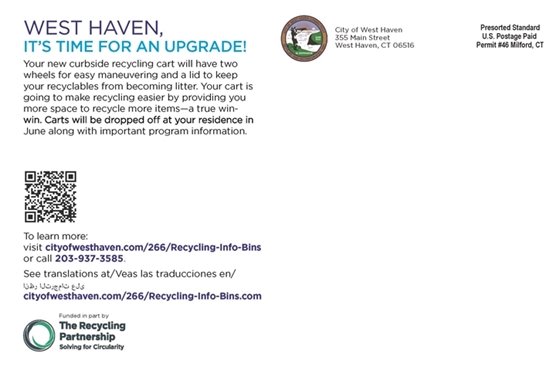 Recycling Cart Mailer