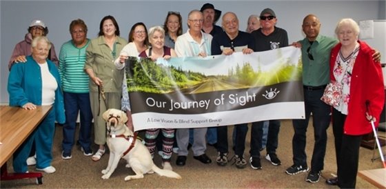 Blind support group, ‘Our Journey of Sight,’ welcomes Borer