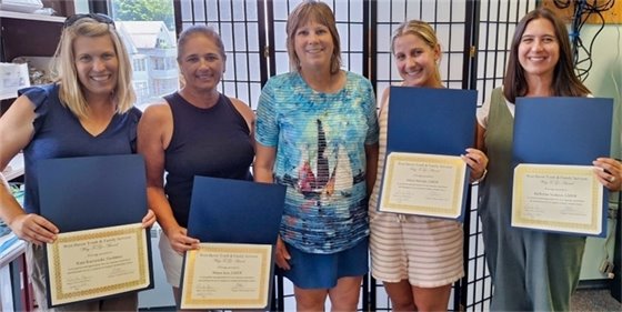 Social workers, guidance counselors from Bailey and Carrigan schools receive ‘Way to Go!’ award