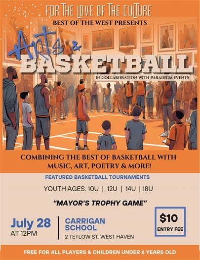 Arts and Basketball Flyer