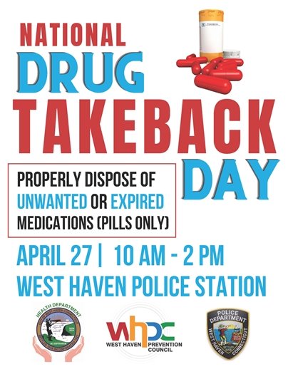 National Drug Takeback Day Flyer